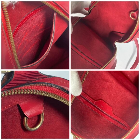 LOUIS VUITTON M52237 Epi Mabillon bag Backpack Epi Leather Castilian Red main image 15